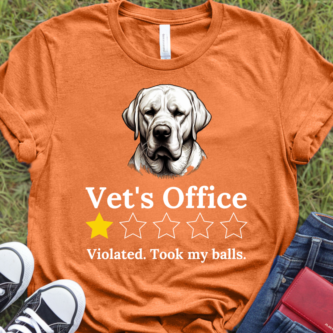 Vet's Office Violated. Took my balls Lab