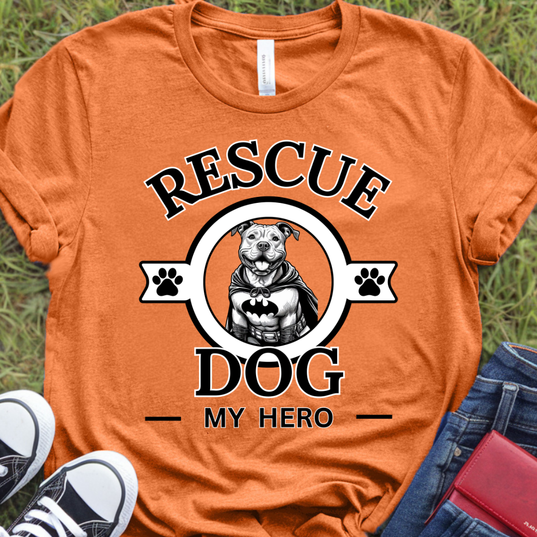 Rescue dog my hero Pit