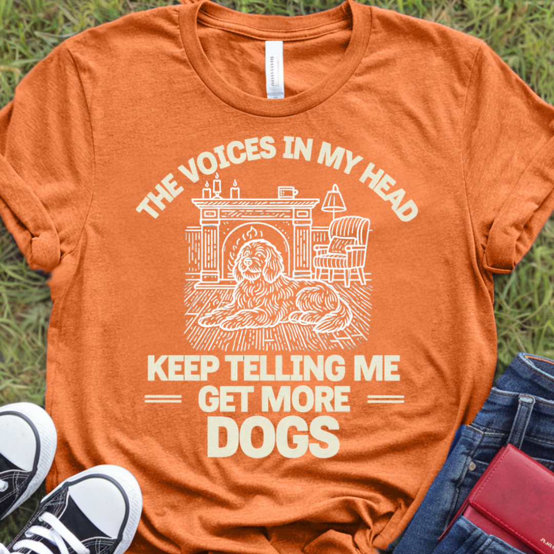 Voices in my head Dog T-Shirt