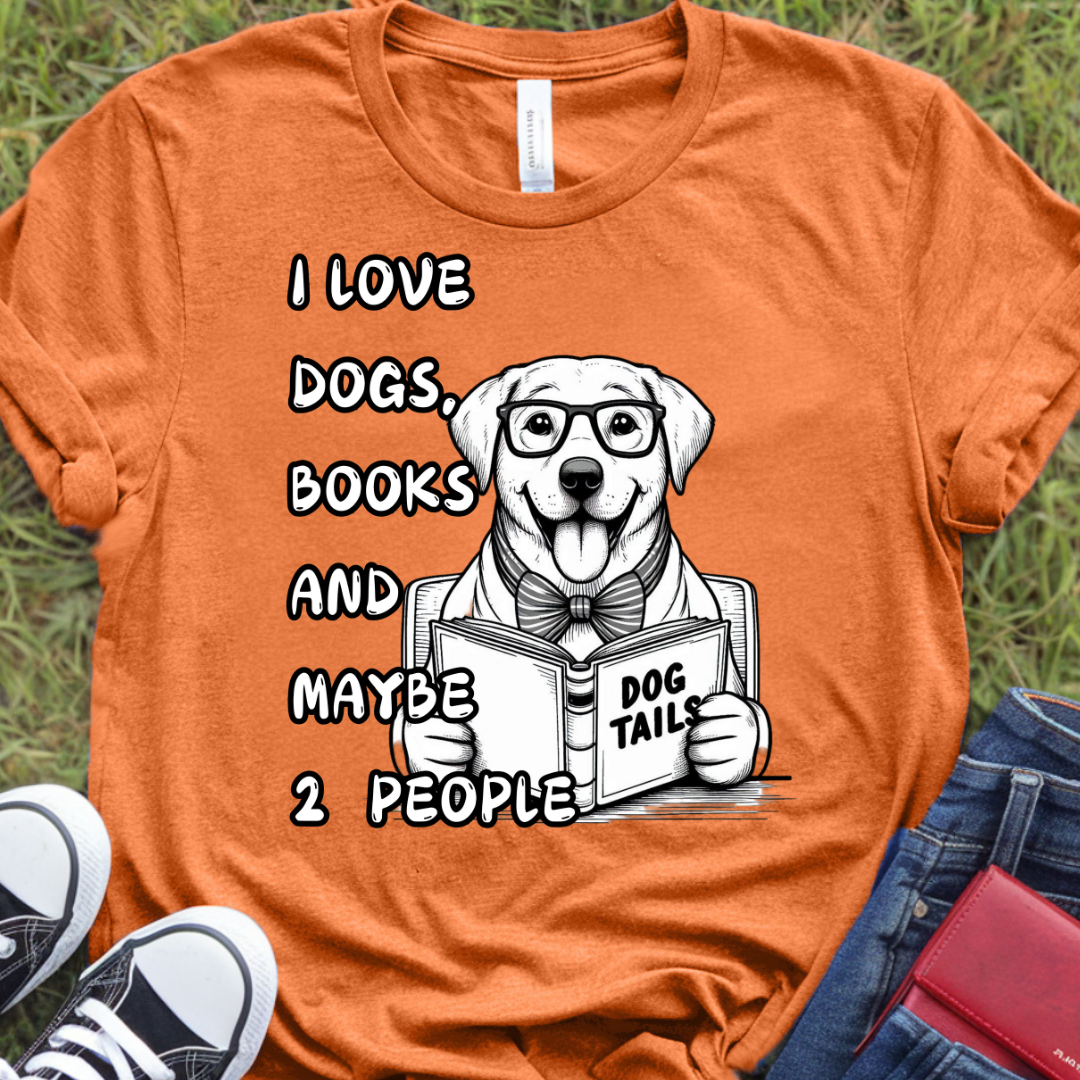 I love dogs, books, and maybe 2 people Lab