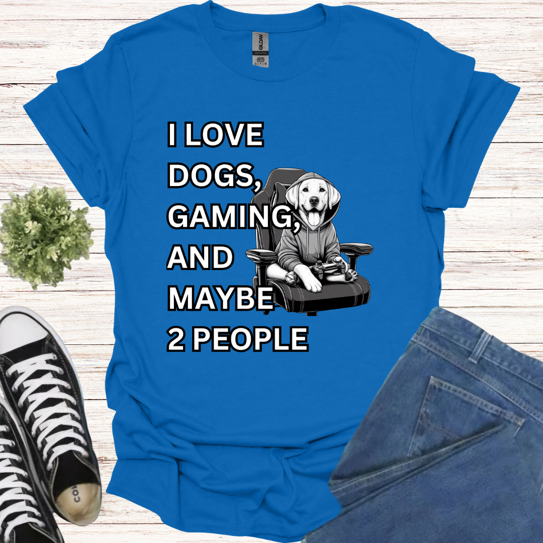 I love dogs, gaming, and maybe 2 people Lab