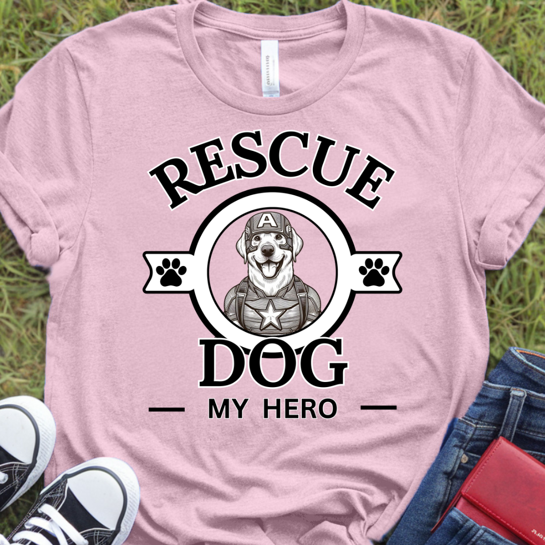 Rescue dog my hero Lab