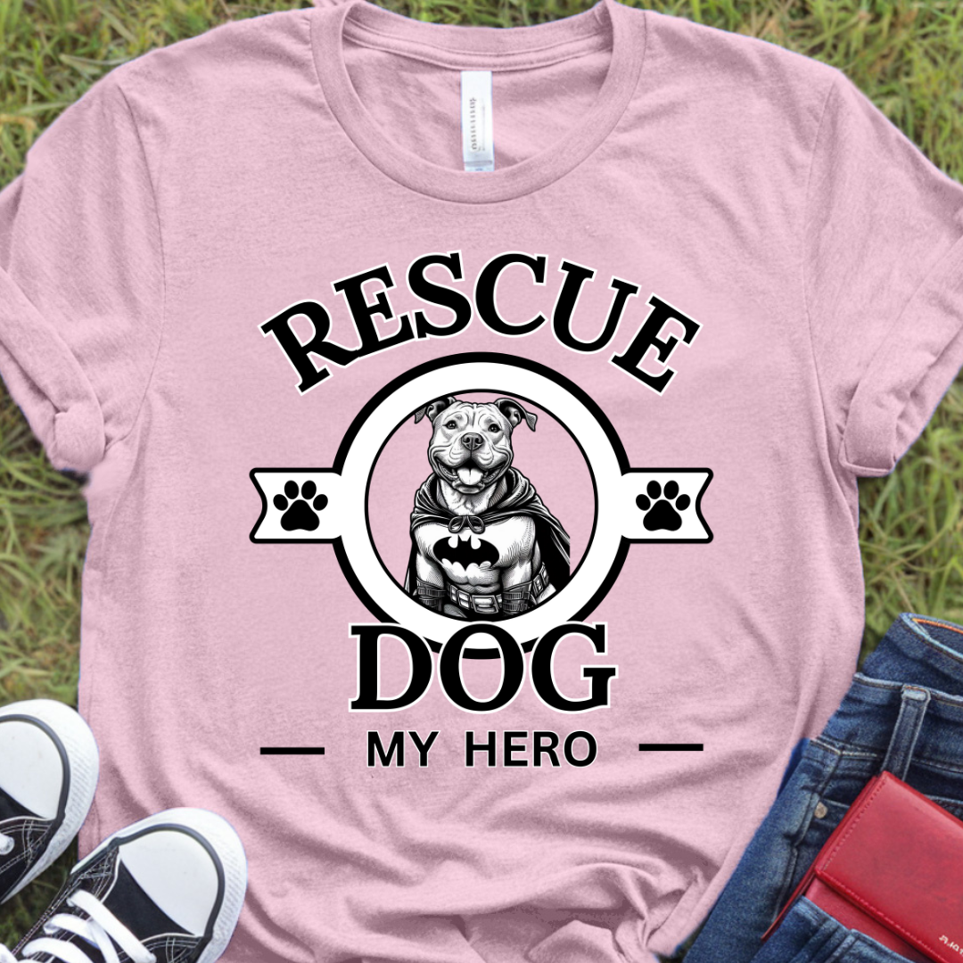 Rescue dog my hero Pit