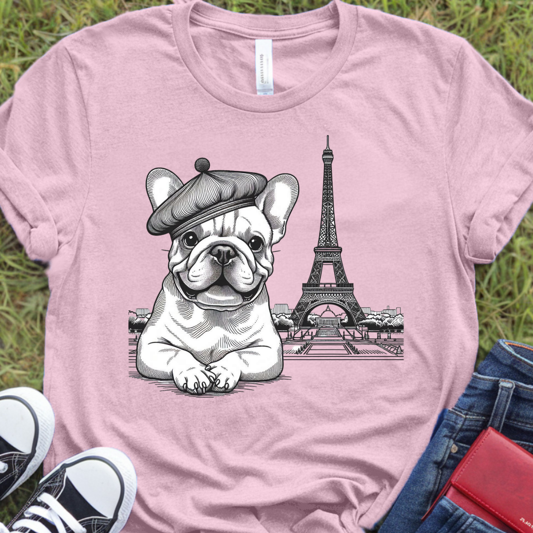 French Bulldog in Paris