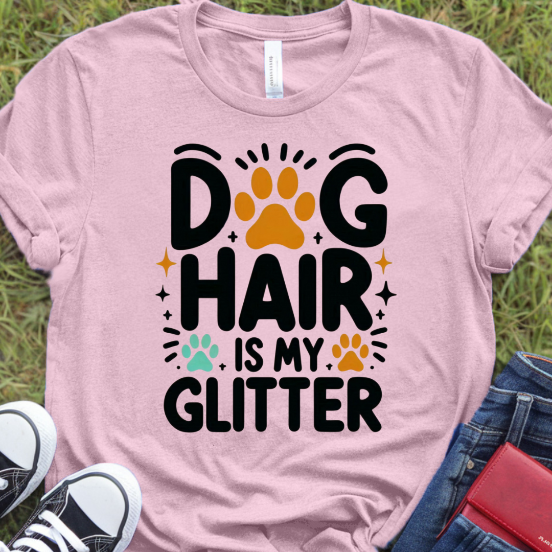 Dog hair is my glitter