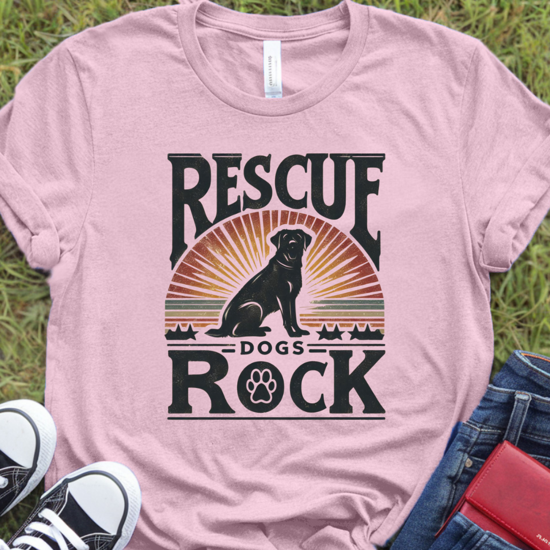 Rescue dogs rock