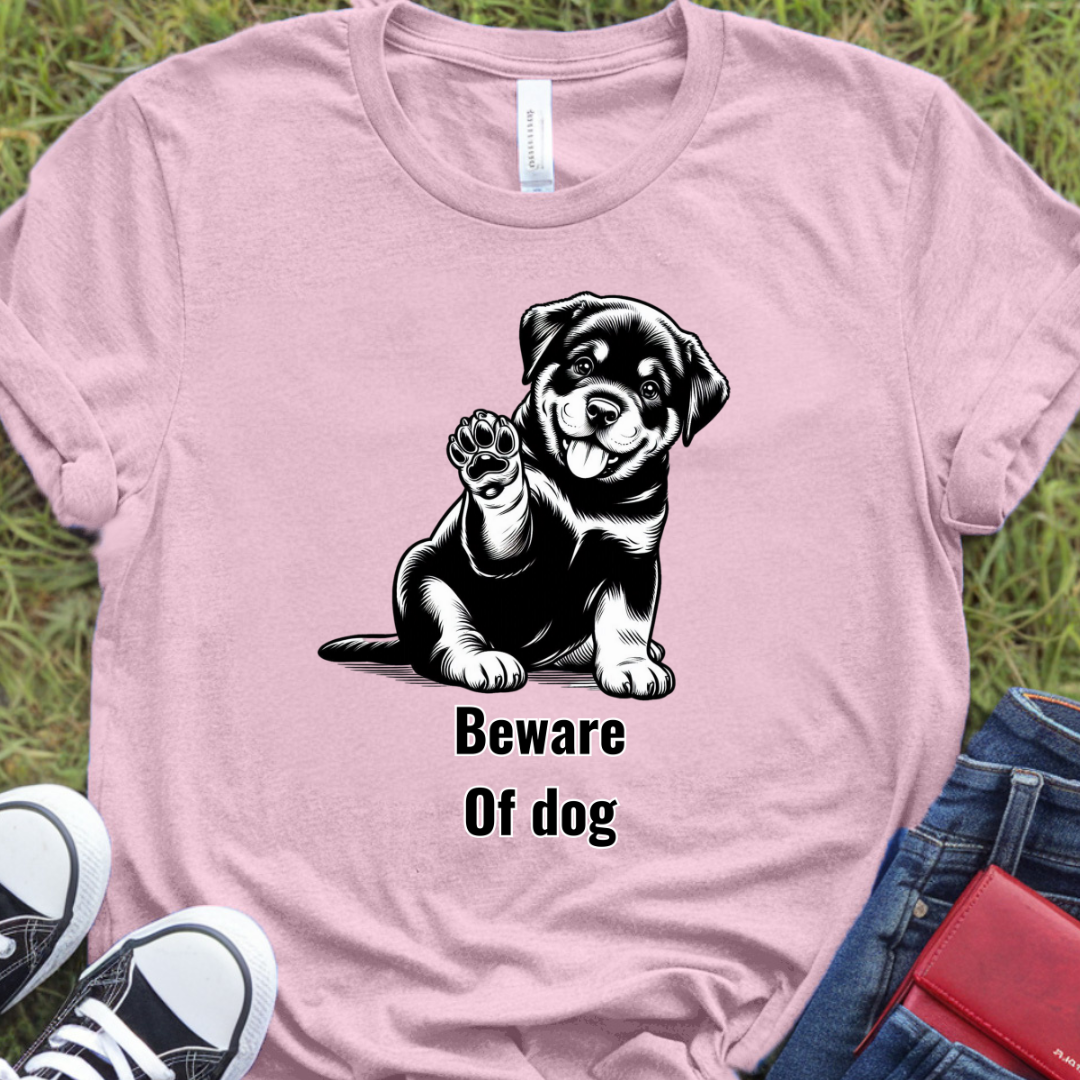 Beware of dog rottweiler