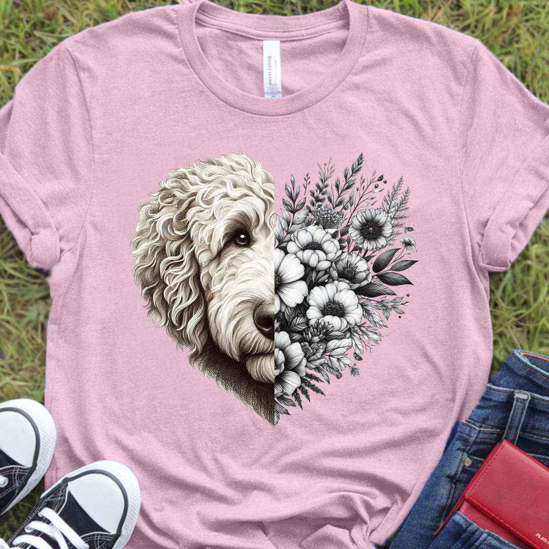 Goldendoodle heart