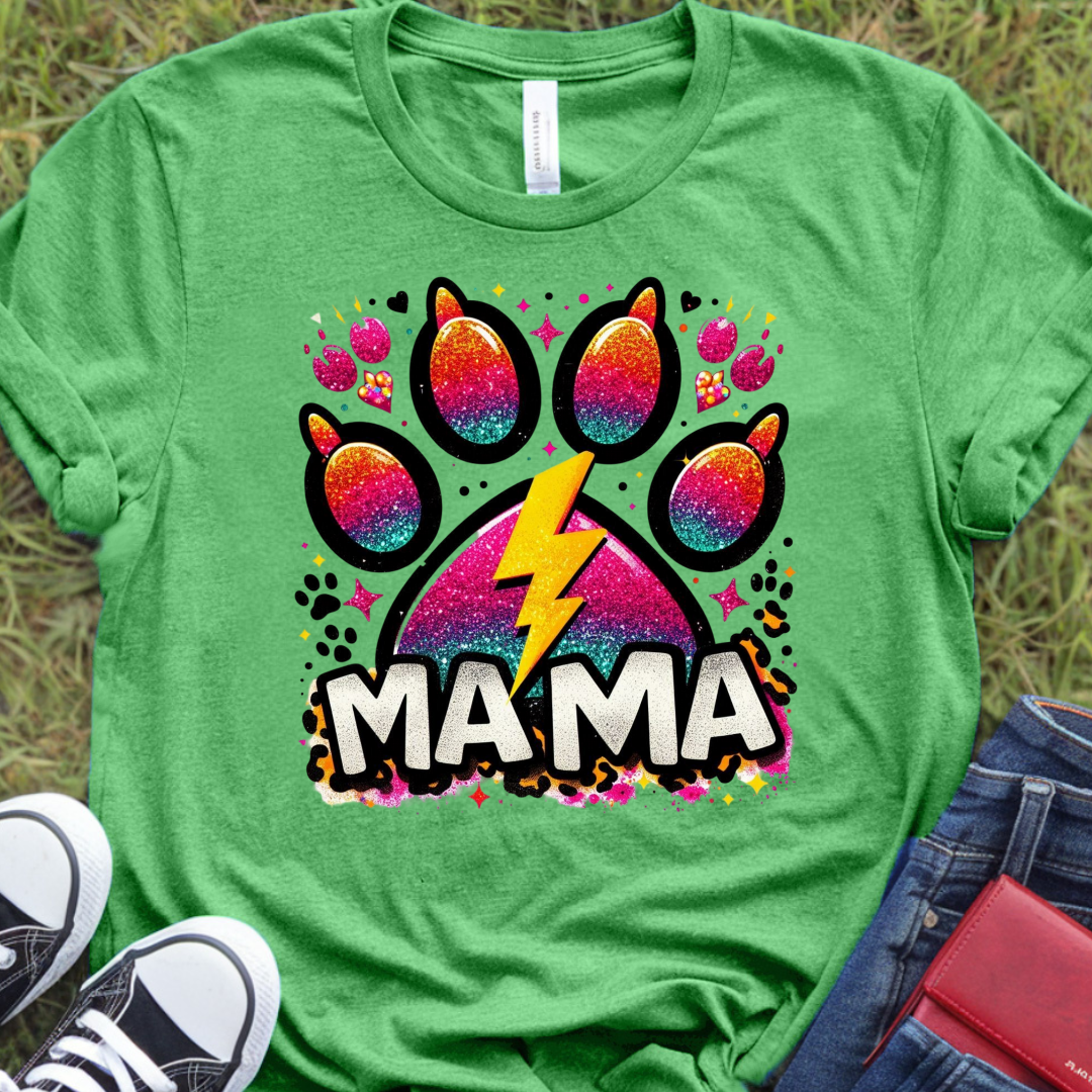 Dog paw mama