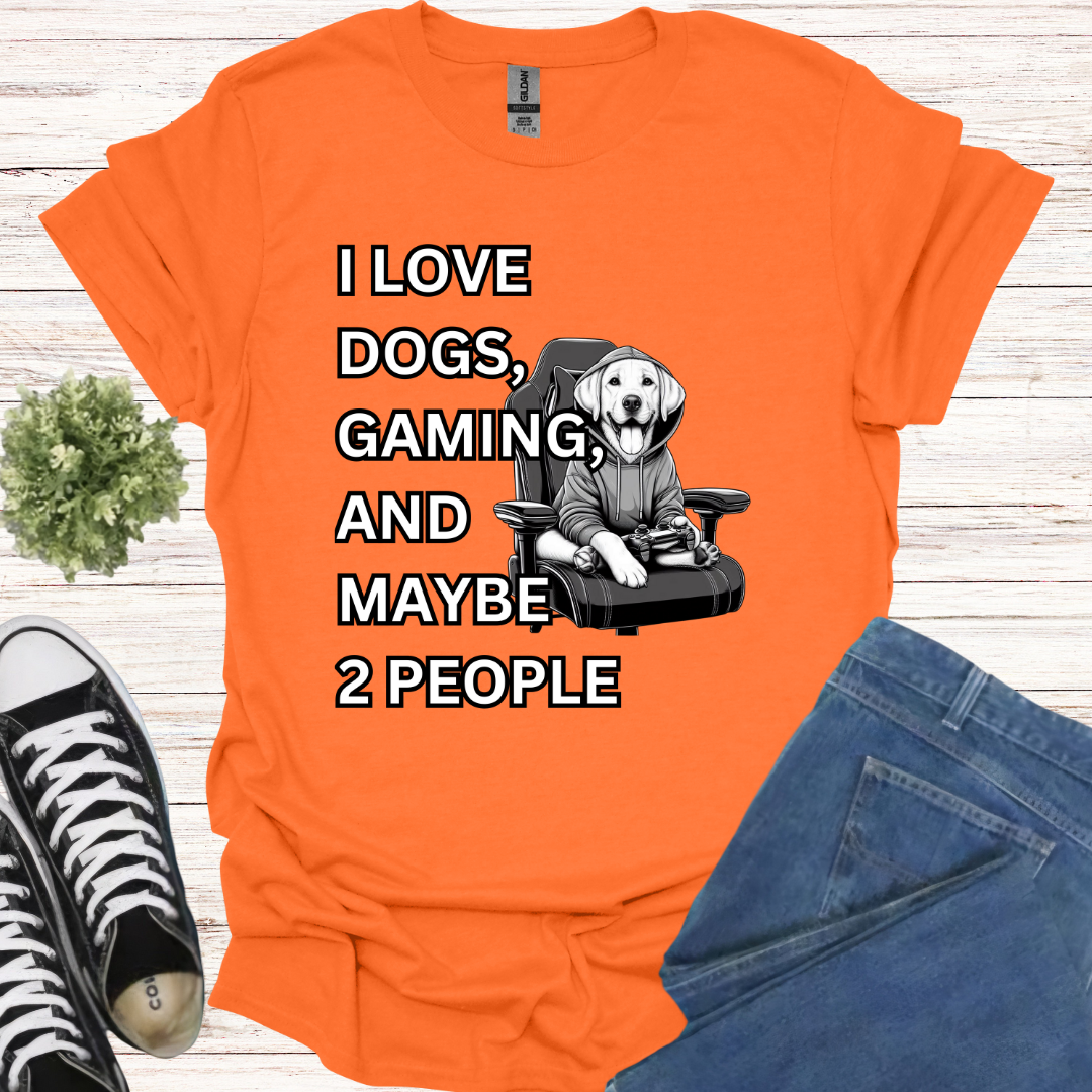 I love dogs, gaming, and maybe 2 people Lab