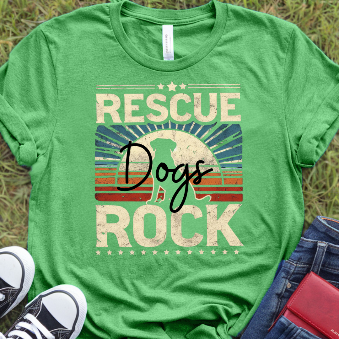 Rescue dogs rock