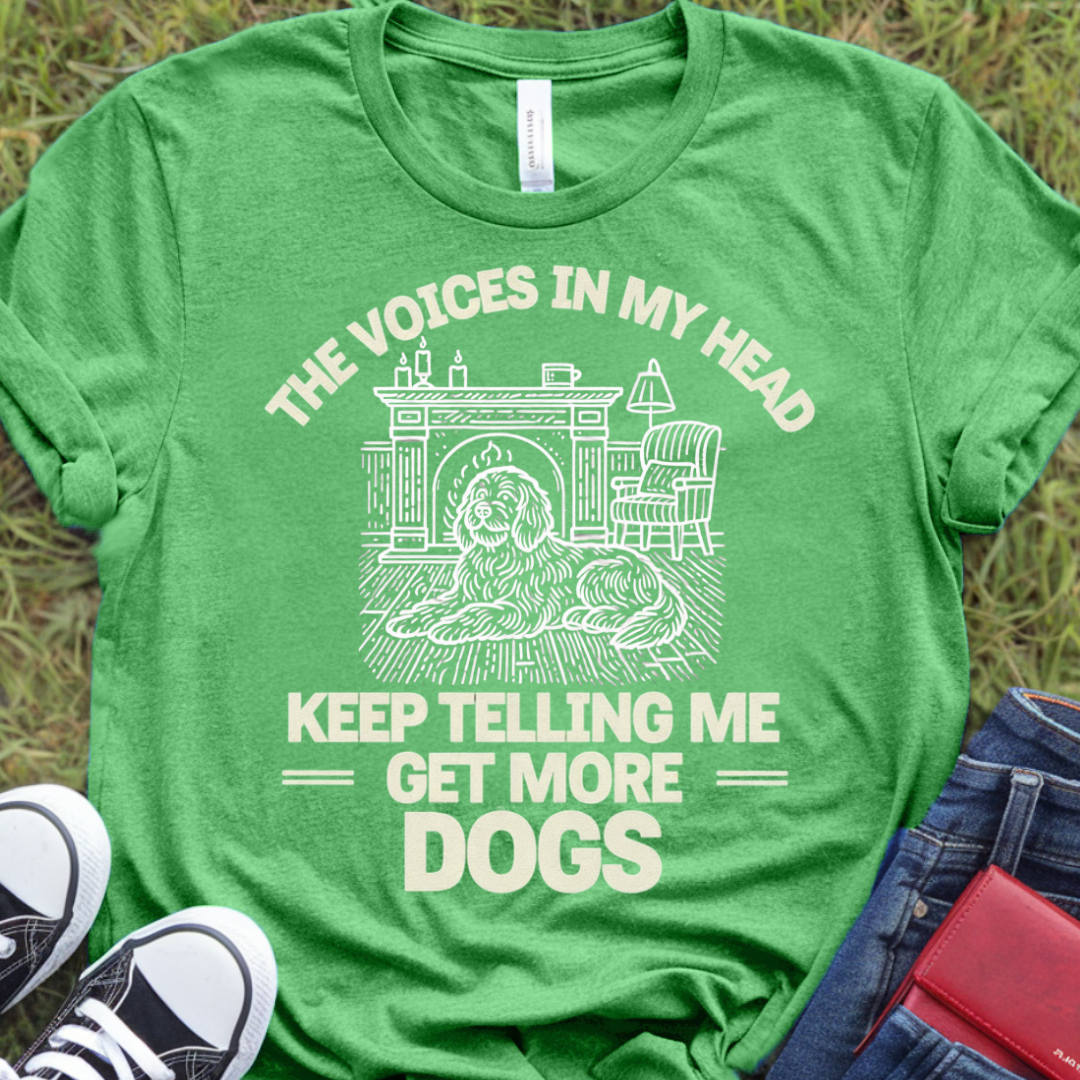 Voices in my head Dog T-Shirt