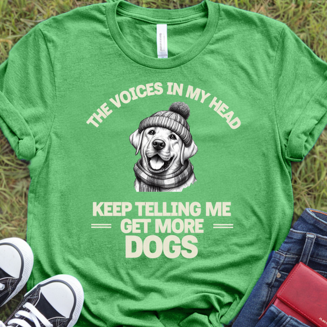 Voices in my head Dog T-Shirt