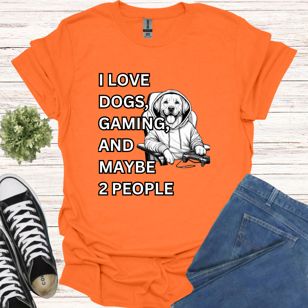 I love dogs, gaming, and maybe 2 people Lab