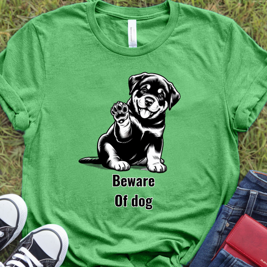 Beware of dog rottweiler