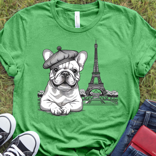 French Bulldog in Paris