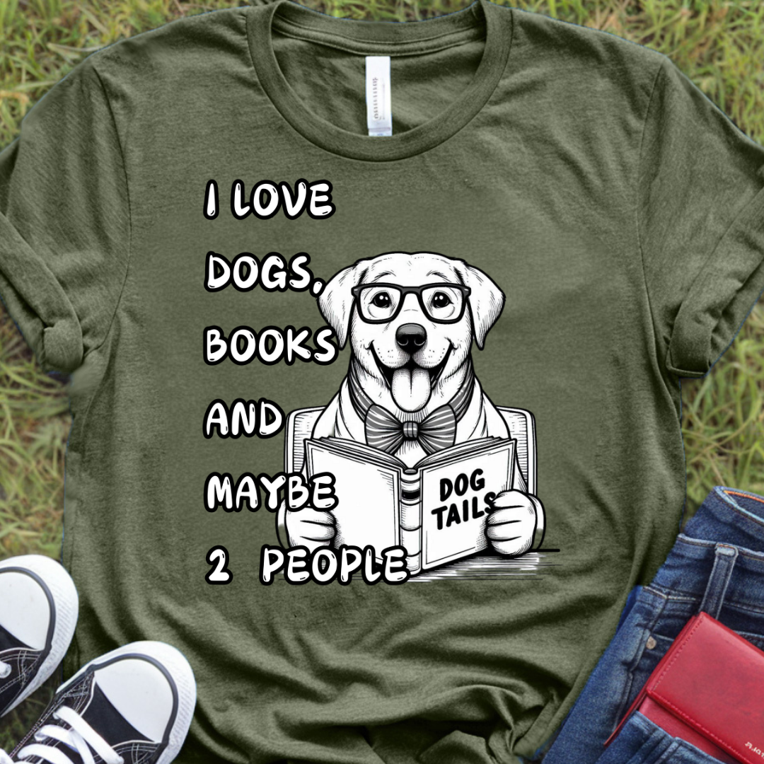 I love dogs, books, and maybe 2 people Lab