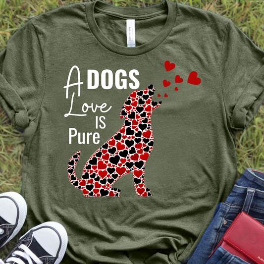 A dogs love is pure