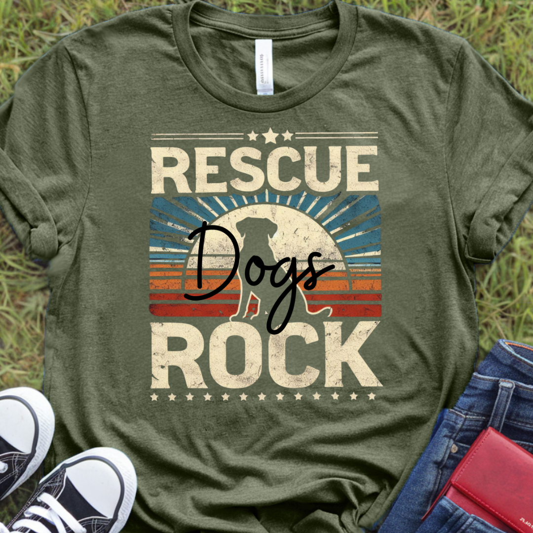 Rescue dogs rock