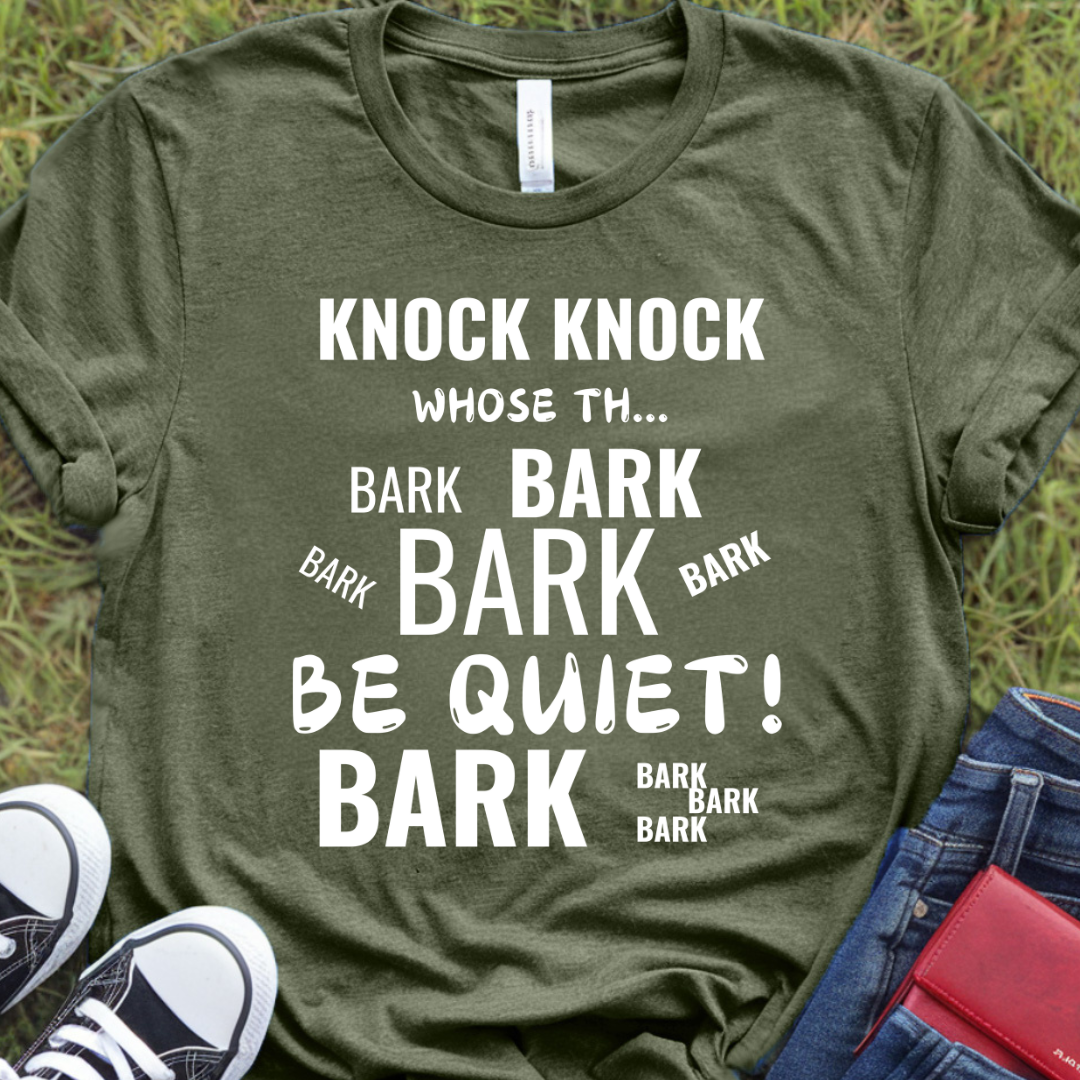 Knock knock Bark bark