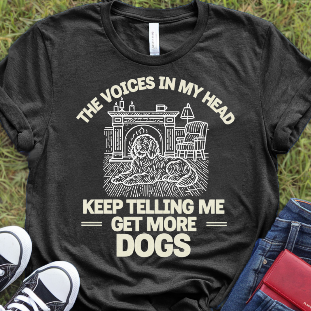 Voices in my head Dog T-Shirt