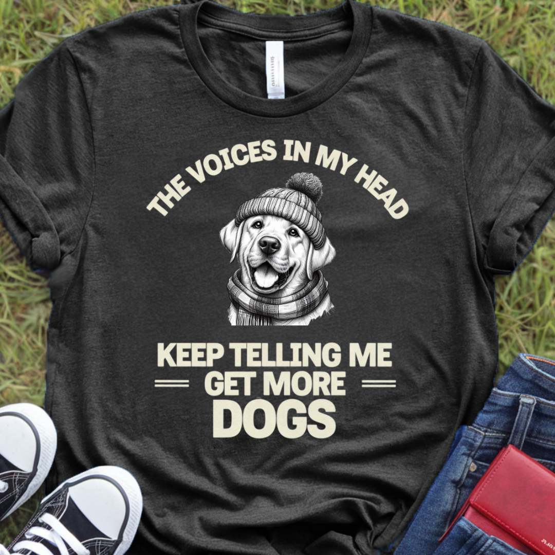 Voices in my head Dog T-Shirt