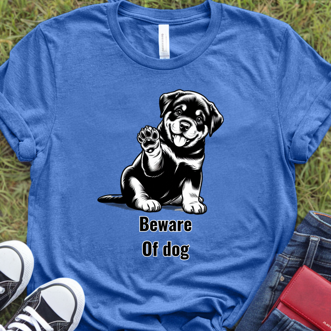 Beware of dog rottweiler