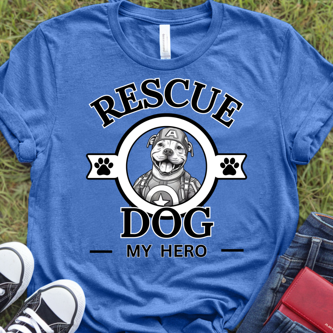 Rescue dog my hero Pit