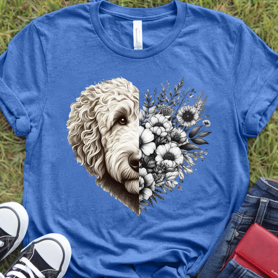 Goldendoodle heart