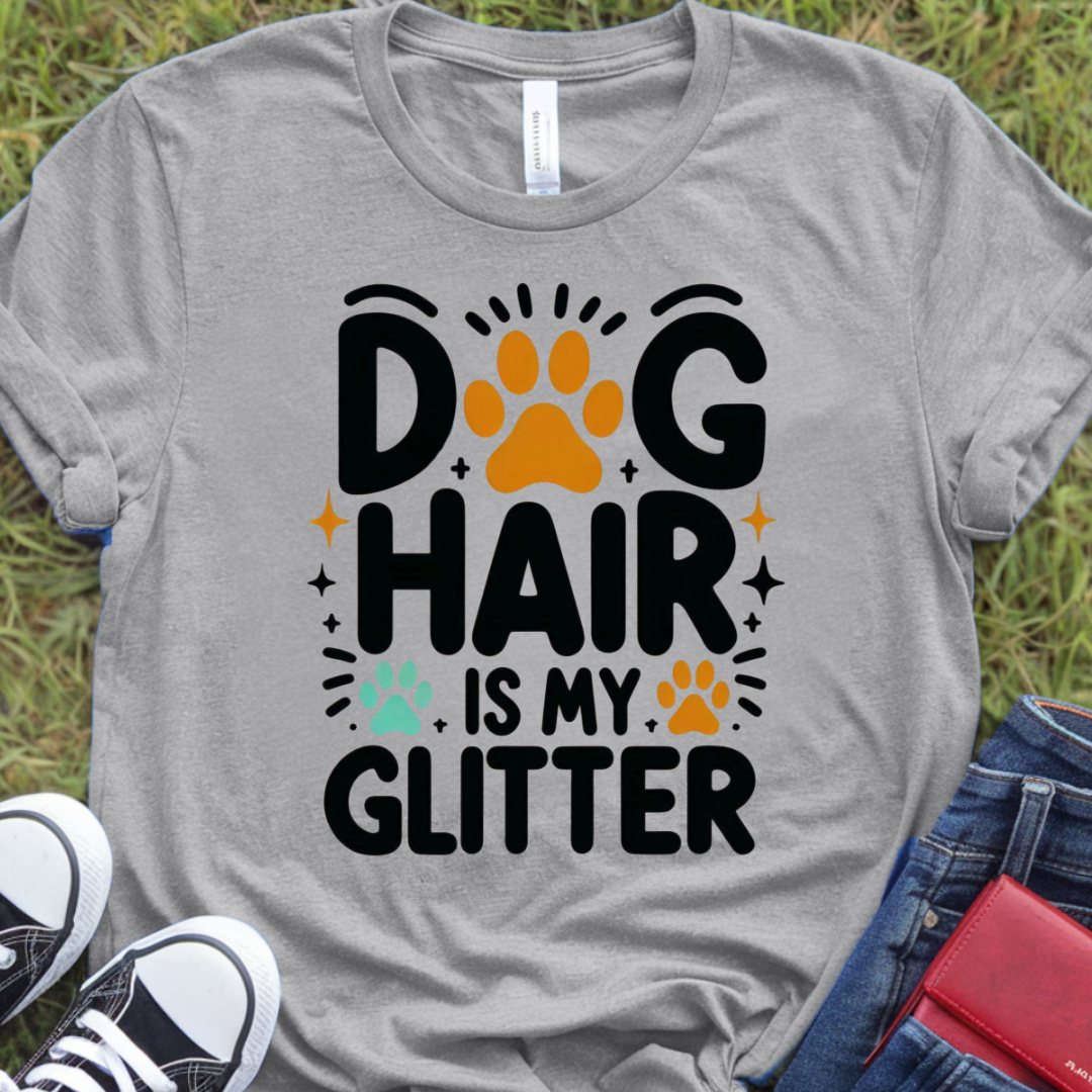 Dog hair is my glitter