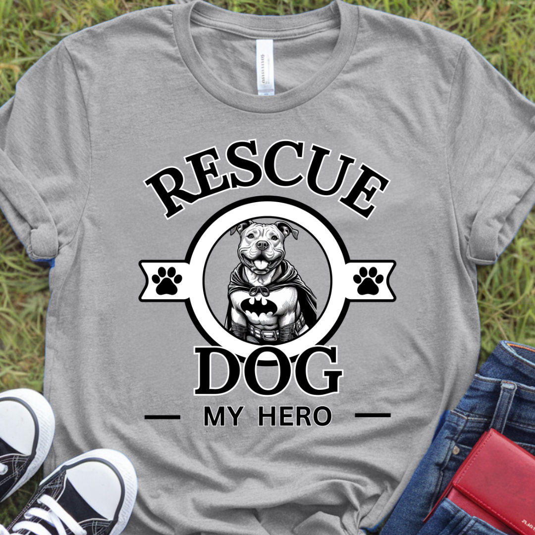 Rescue dog my hero Pit