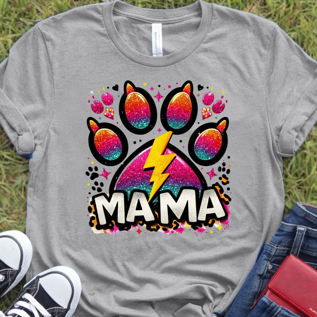 Dog paw mama