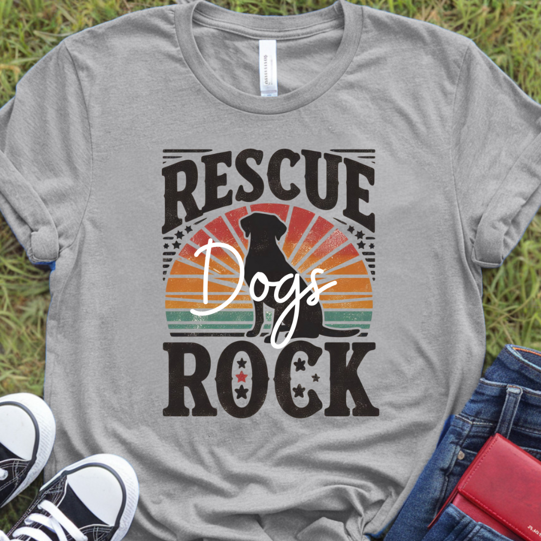 Rescue dogs rock