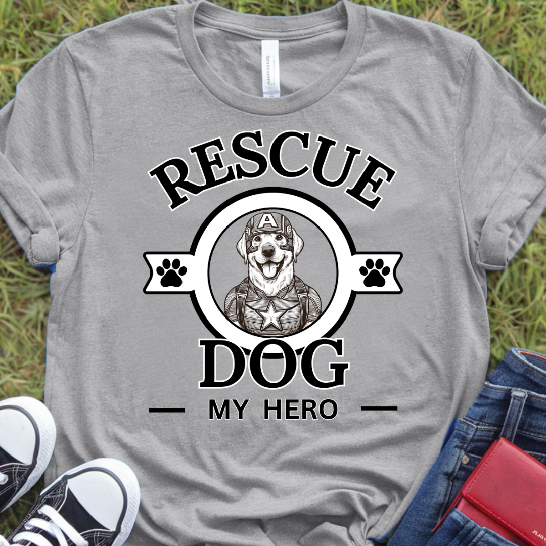 Rescue dog my hero Lab