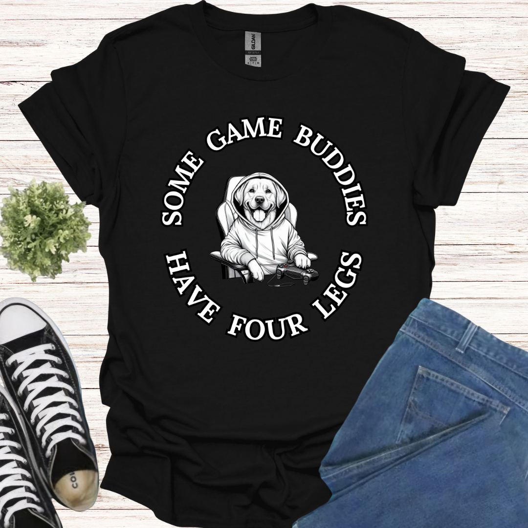 Some game buddies have four legs Lab