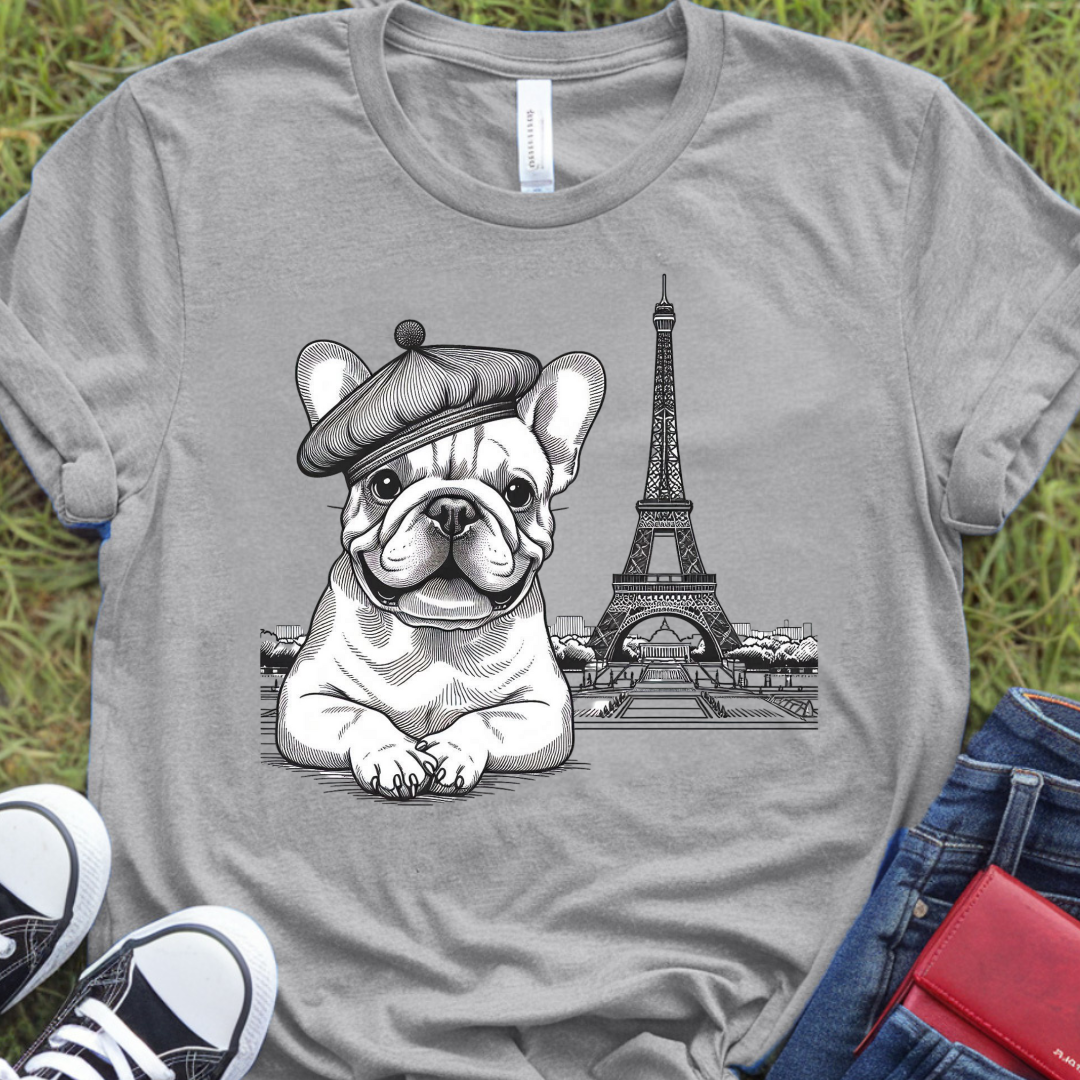 French Bulldog in Paris