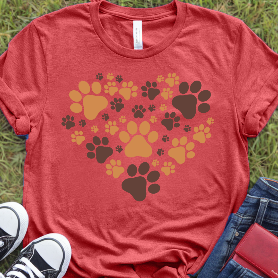 Paw Love Heart