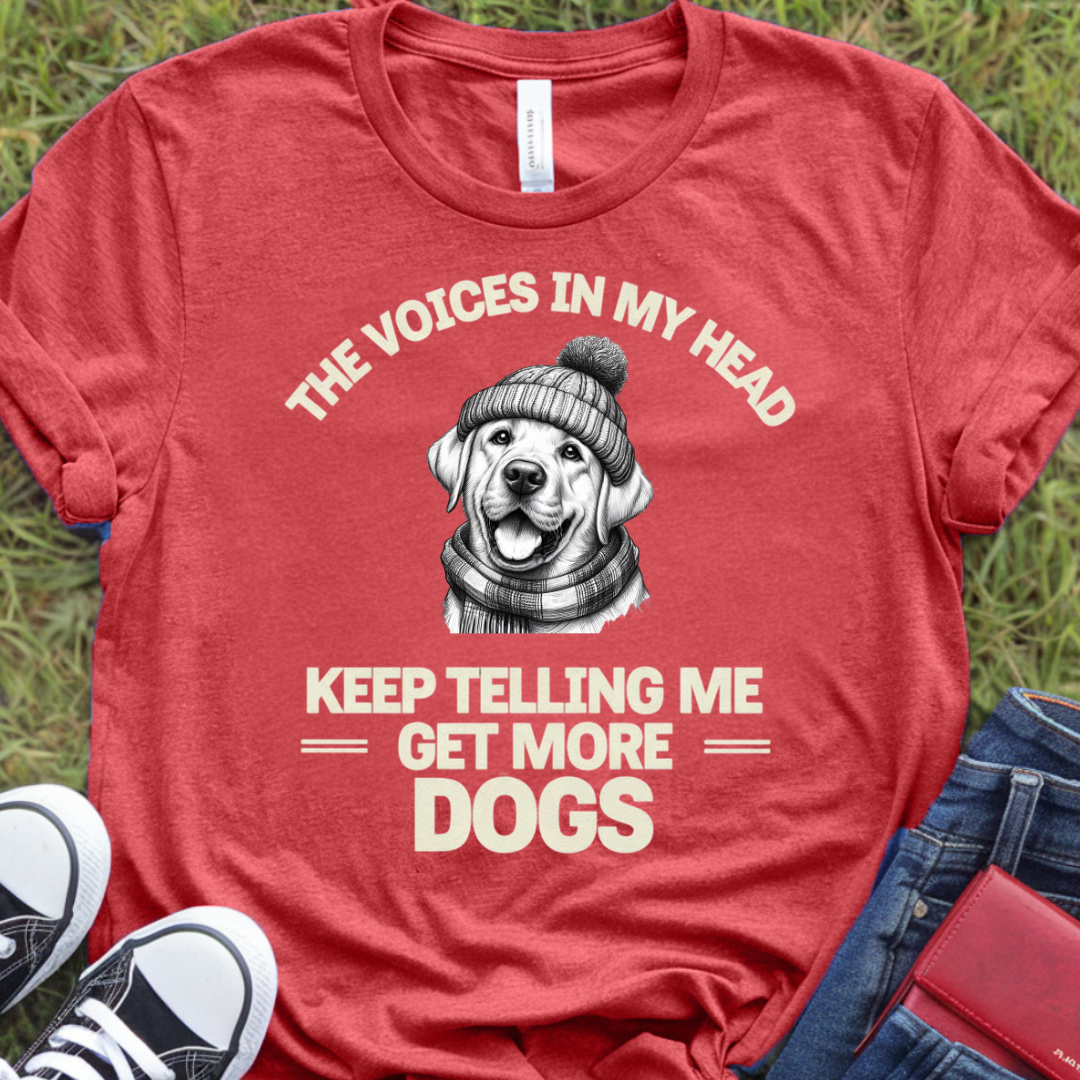 Voices in my head Dog T-Shirt