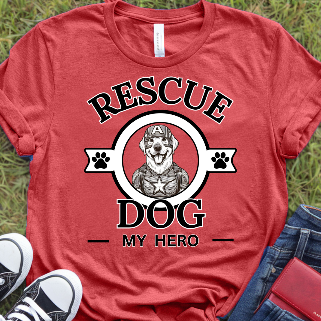 Rescue dog my hero Lab