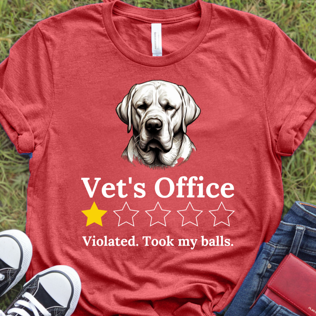 Vet's Office Violated. Took my balls Lab