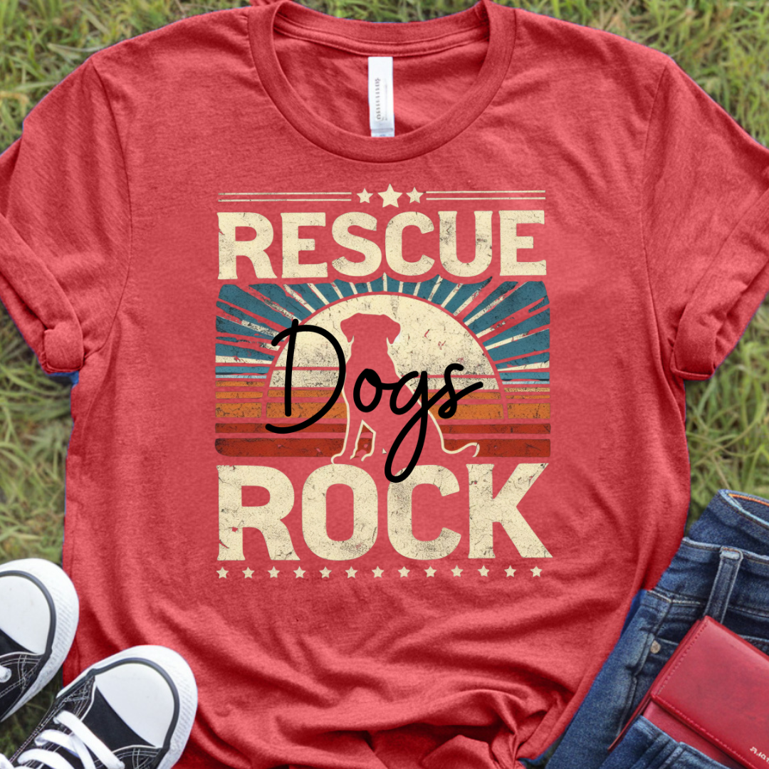 Rescue dogs rock