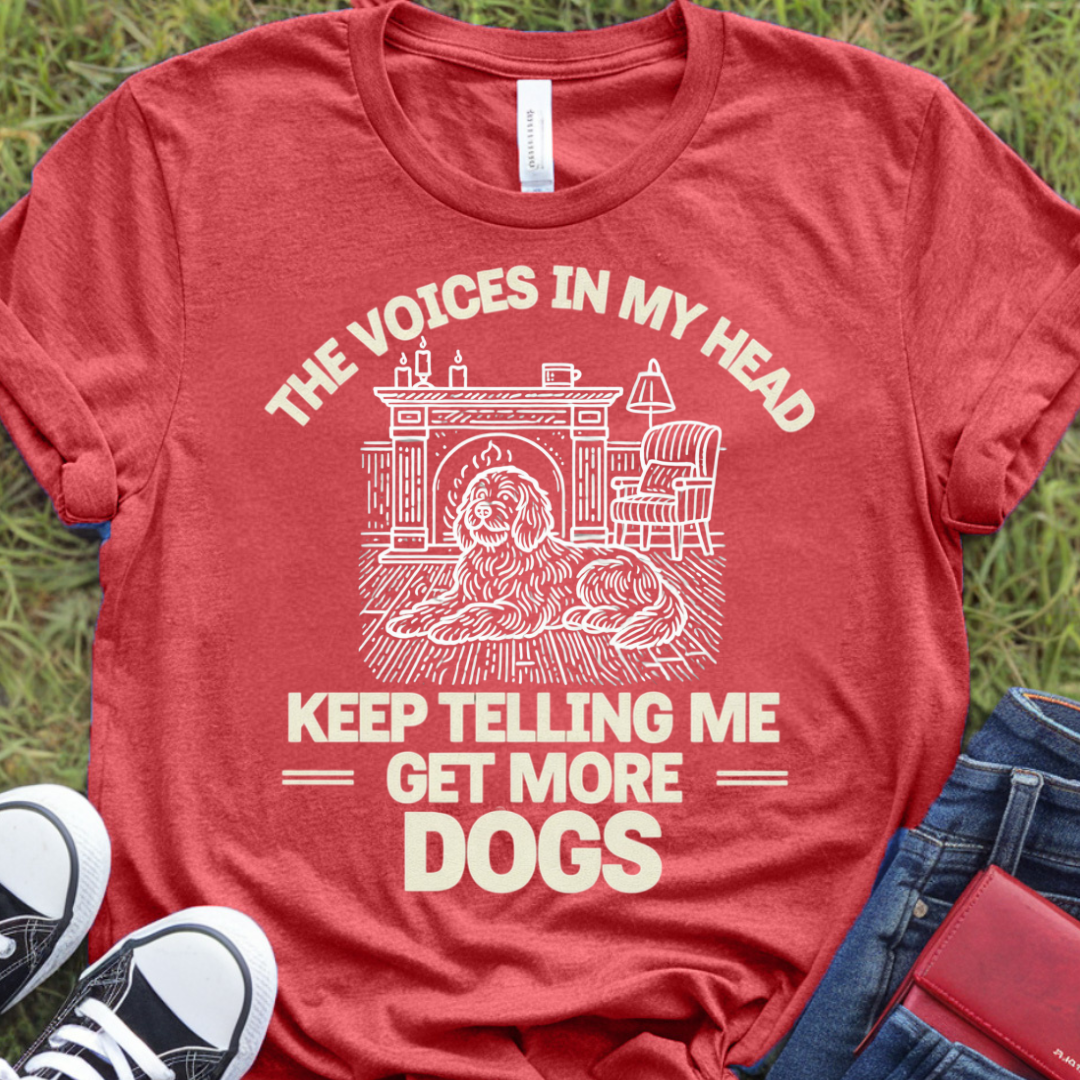 Voices in my head Dog T-Shirt