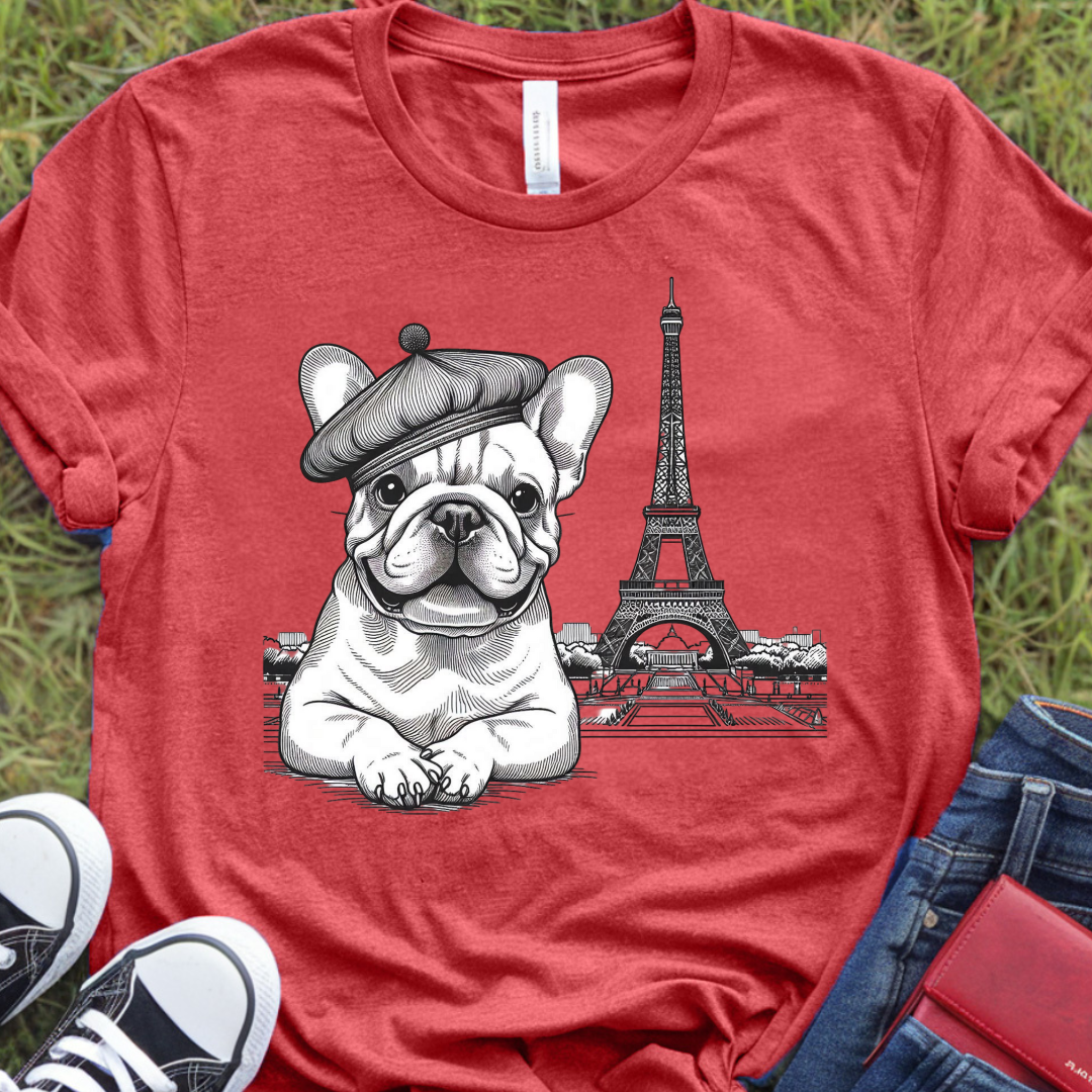 French Bulldog in Paris