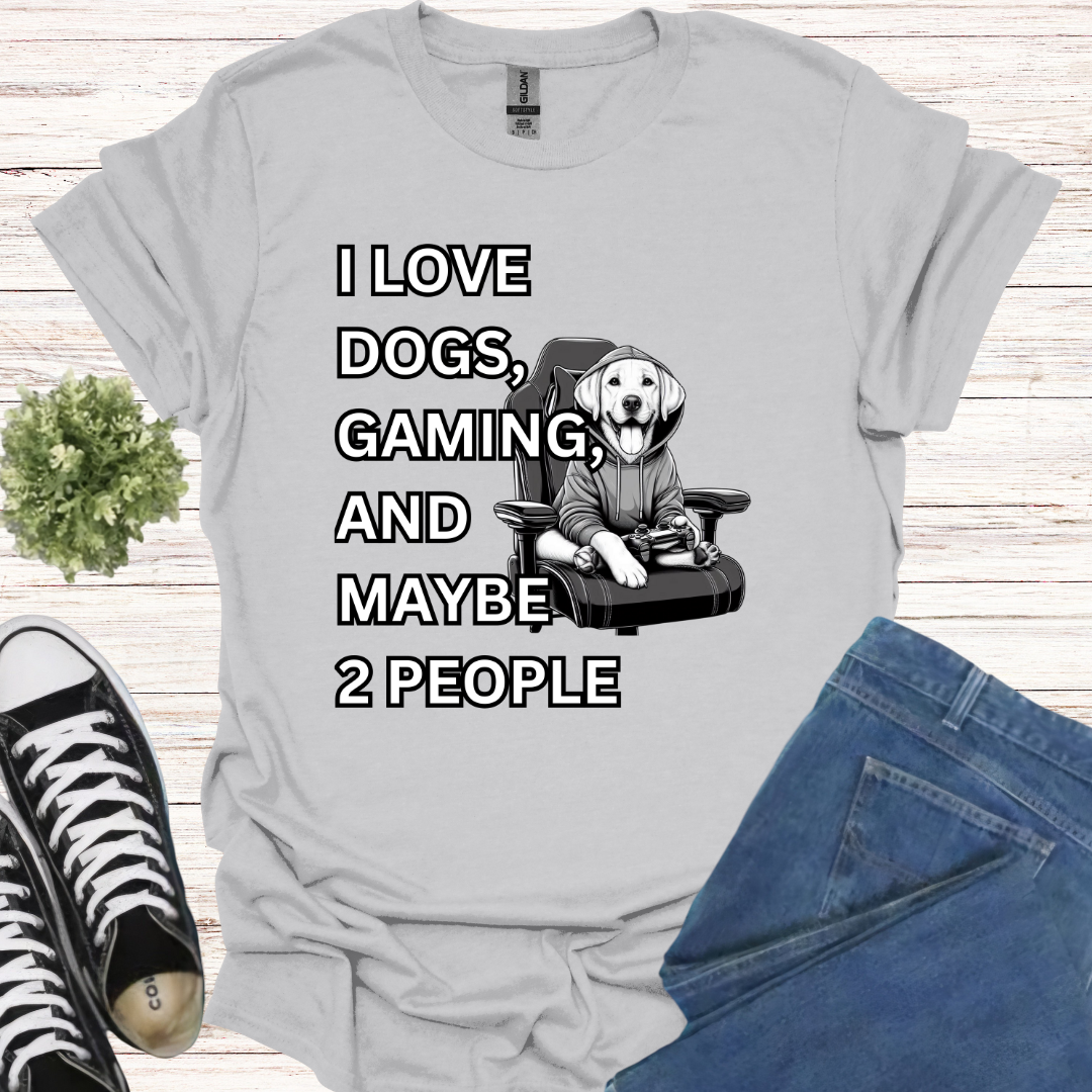 I love dogs, gaming, and maybe 2 people Lab